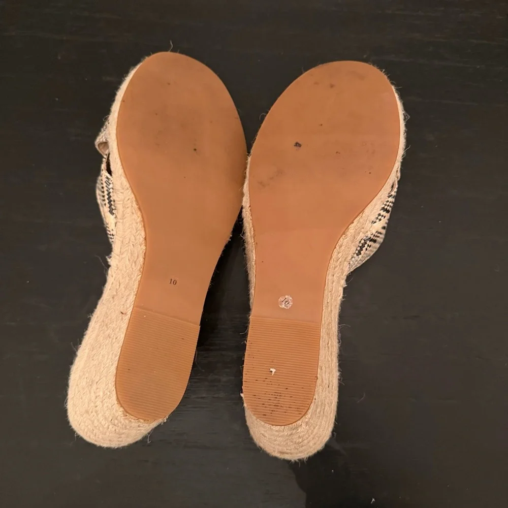 Wedge Espadrilles Size 10
